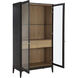 Cecilia Clear / Smoke Grey Display Cabinet